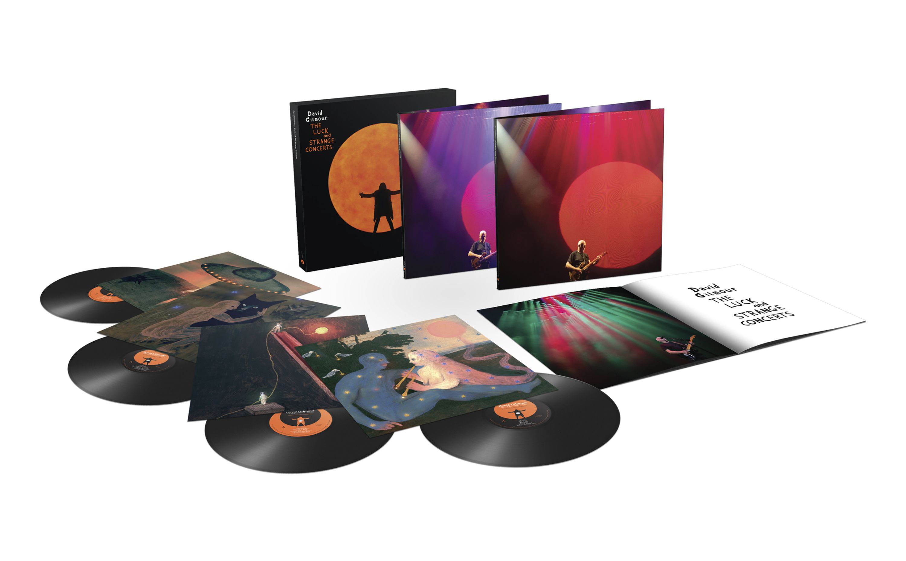 Vinyl David Gilmour - The Luck and Strange Concerts