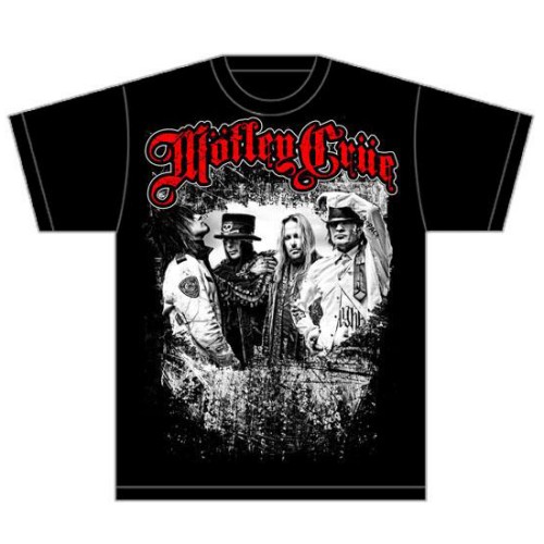Tričko Motley Crue - Greatest Hits Band Shot, Unisex,Čierna,S