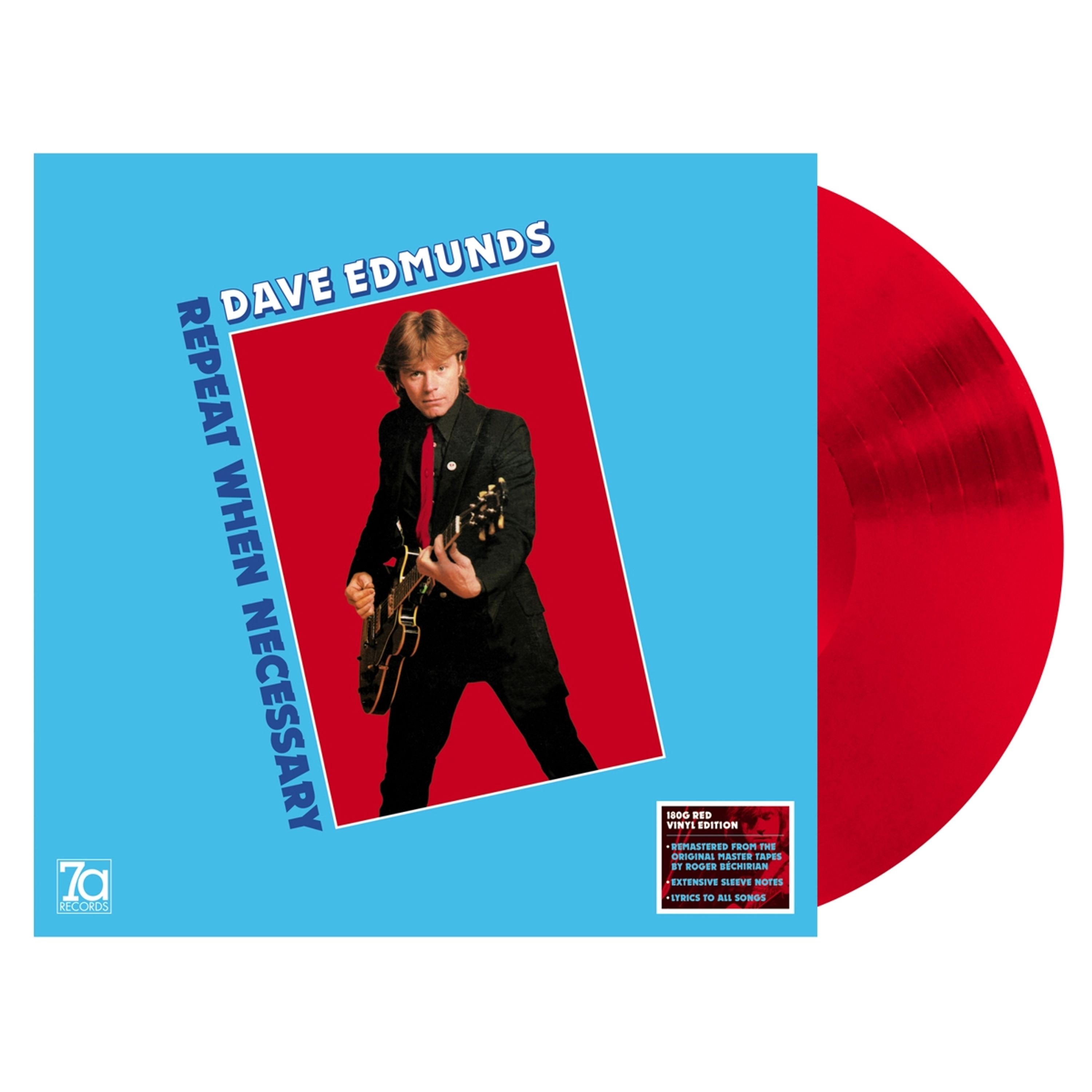 Vinyl Dave Edmunds - REPEAT WHEN NECESSARY