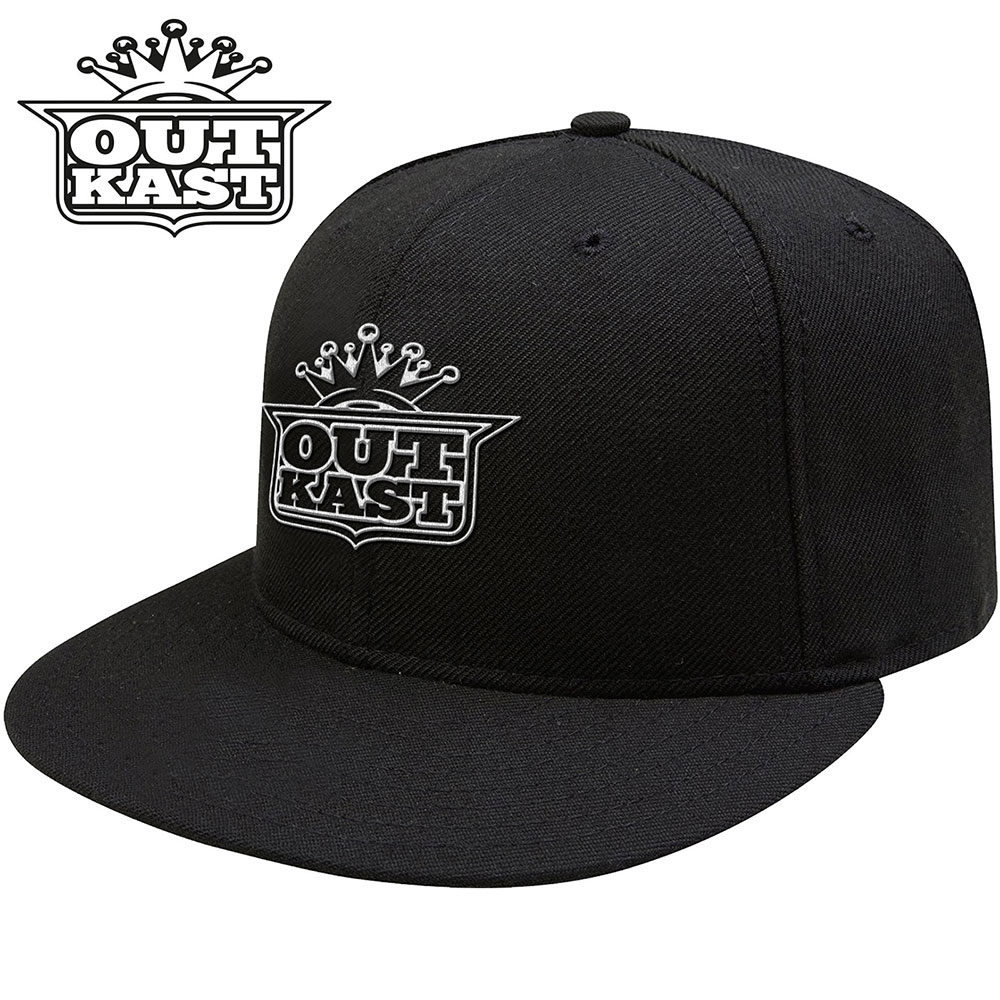 Šiltovka Outkast - White Imperial Crown, Unisex,Čierna,Univerzálna