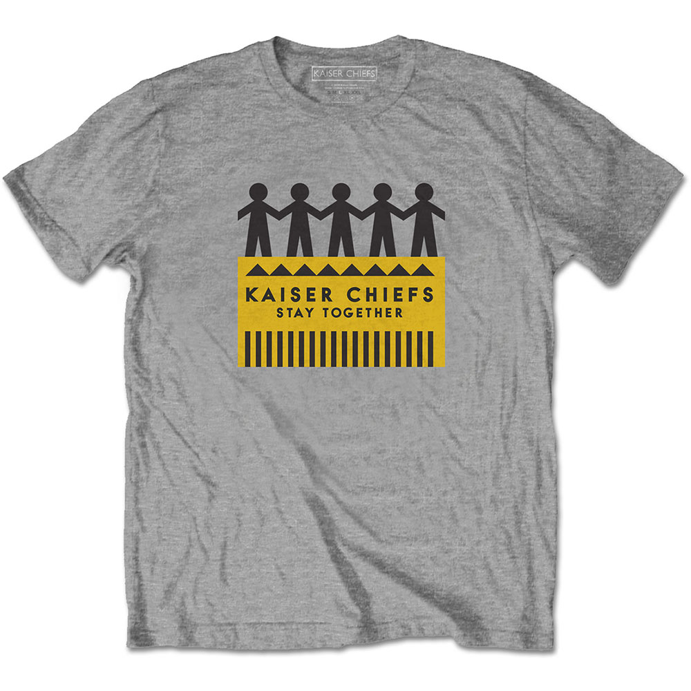 Tričko Kaiser Chiefs - Paper Dolls, Unisex,Šedá,XXL