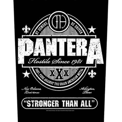 Nažehlovačka Pantera - Hostile Since 1881 Stronger Than All