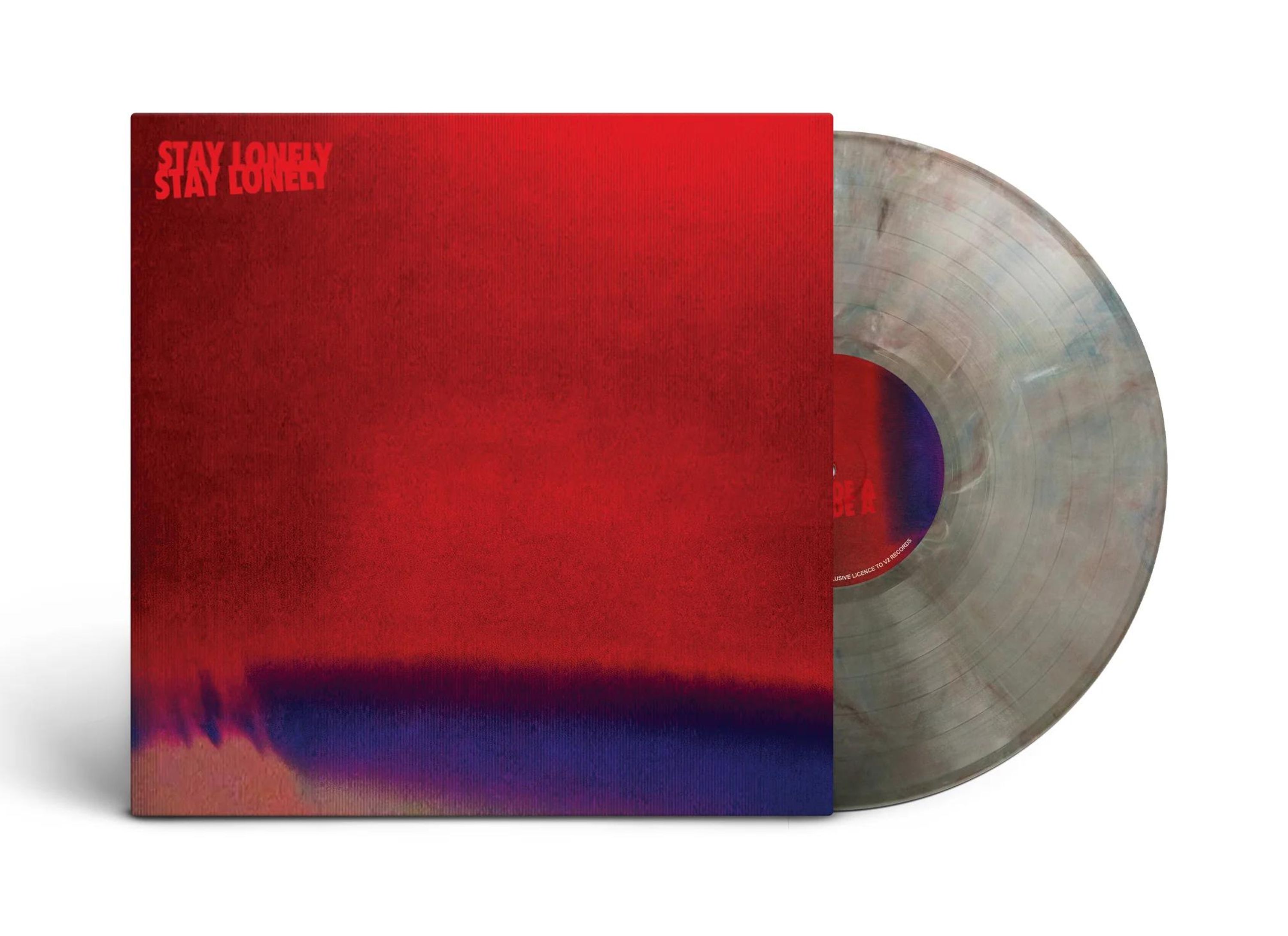 Vinyl Blood Red Shoes - STAY LONELY