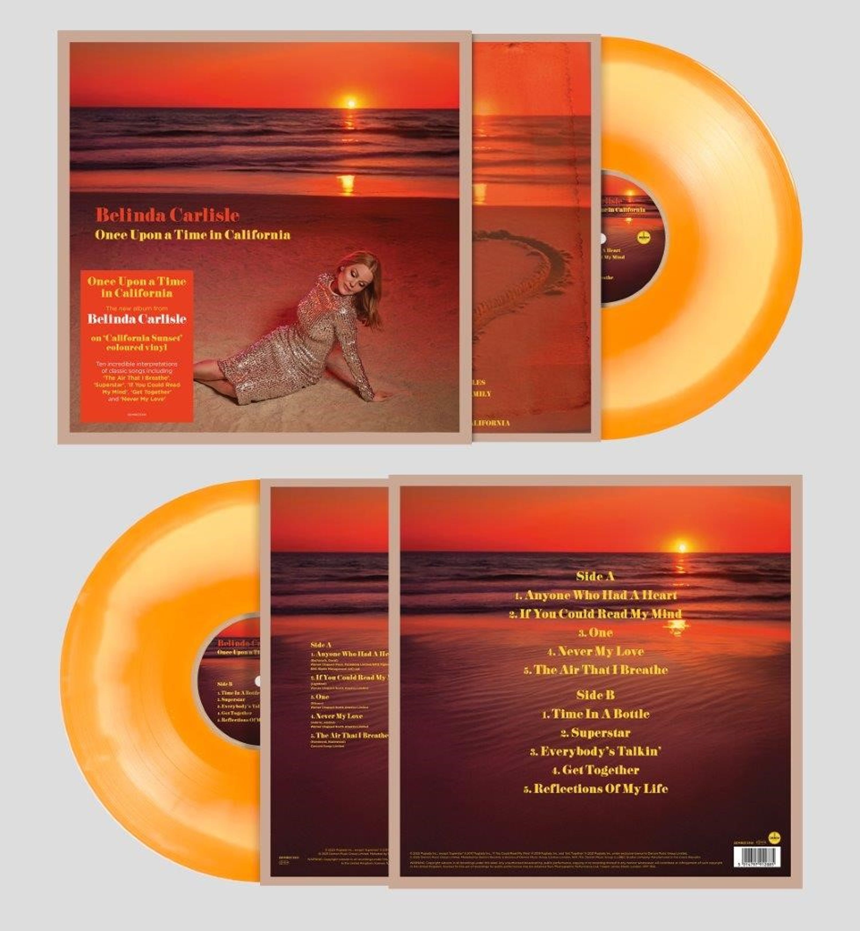 Vinyl Belinda Carlisle - ONCE UPON A TIME IN CALIFORNIA