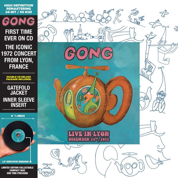 CD Gong - LIVE IN LYON 1972