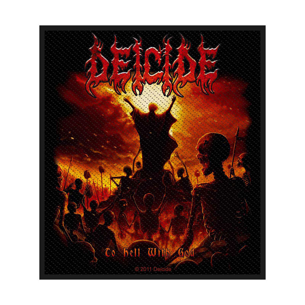 Nažehlovačka Deicide - To Hell With God