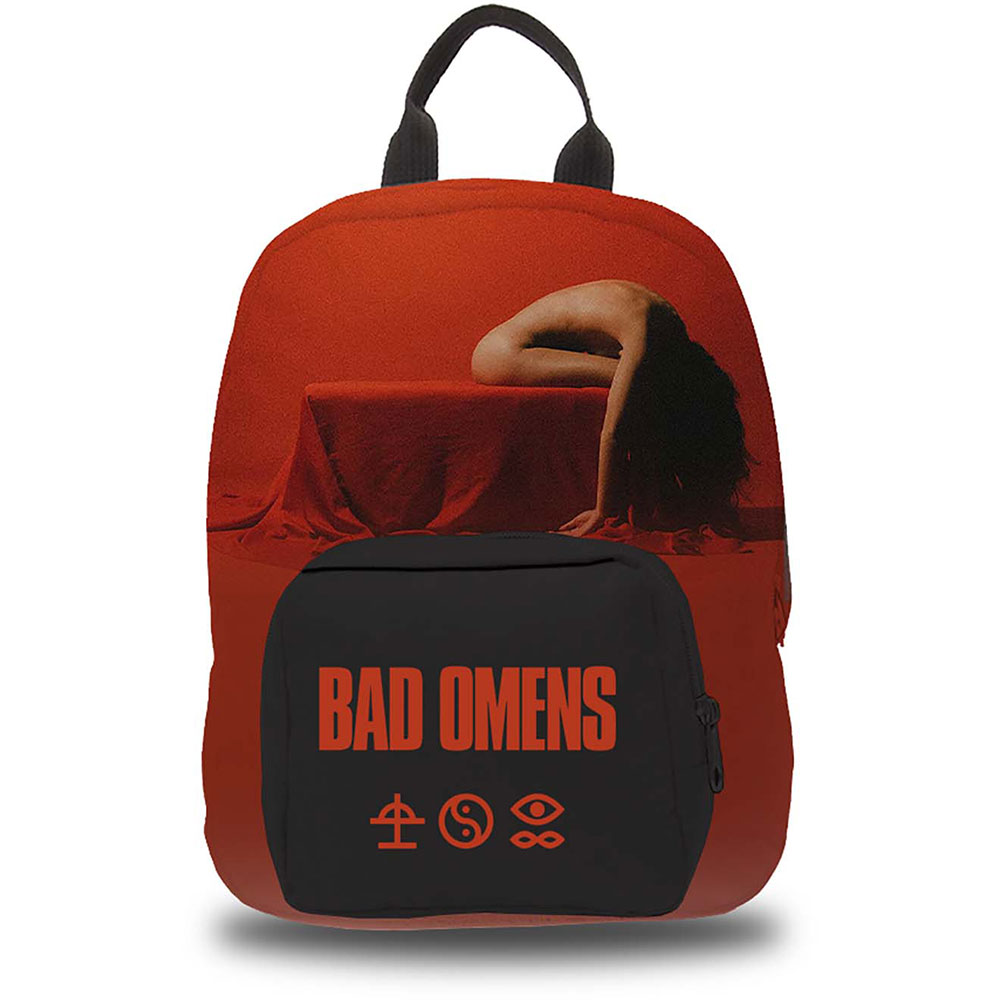 Batoh Bad Omens - Omens 3, Červená,Univerzálna