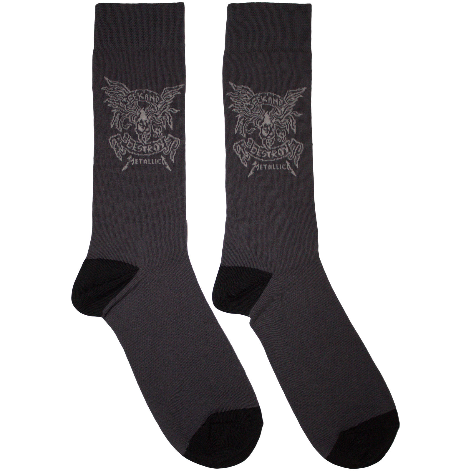 Ponožky Metallica - Seek & Destroy, Unisex,Šedá,UK 7 - 11