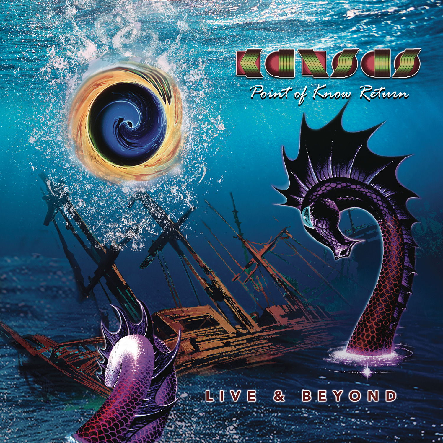 CD Kansas - Point of Know Return Live & Beyond