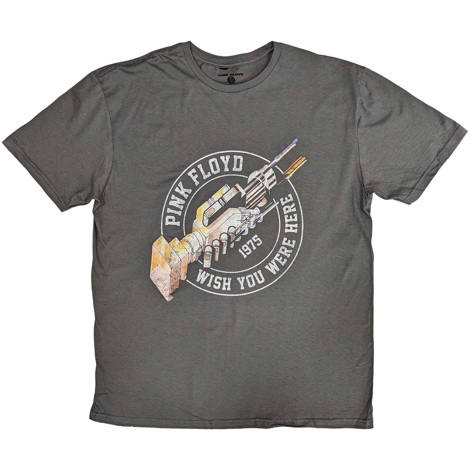 Tričko Pink Floyd - Wish You Were Here 1975, Unisex,Šedá,XXL