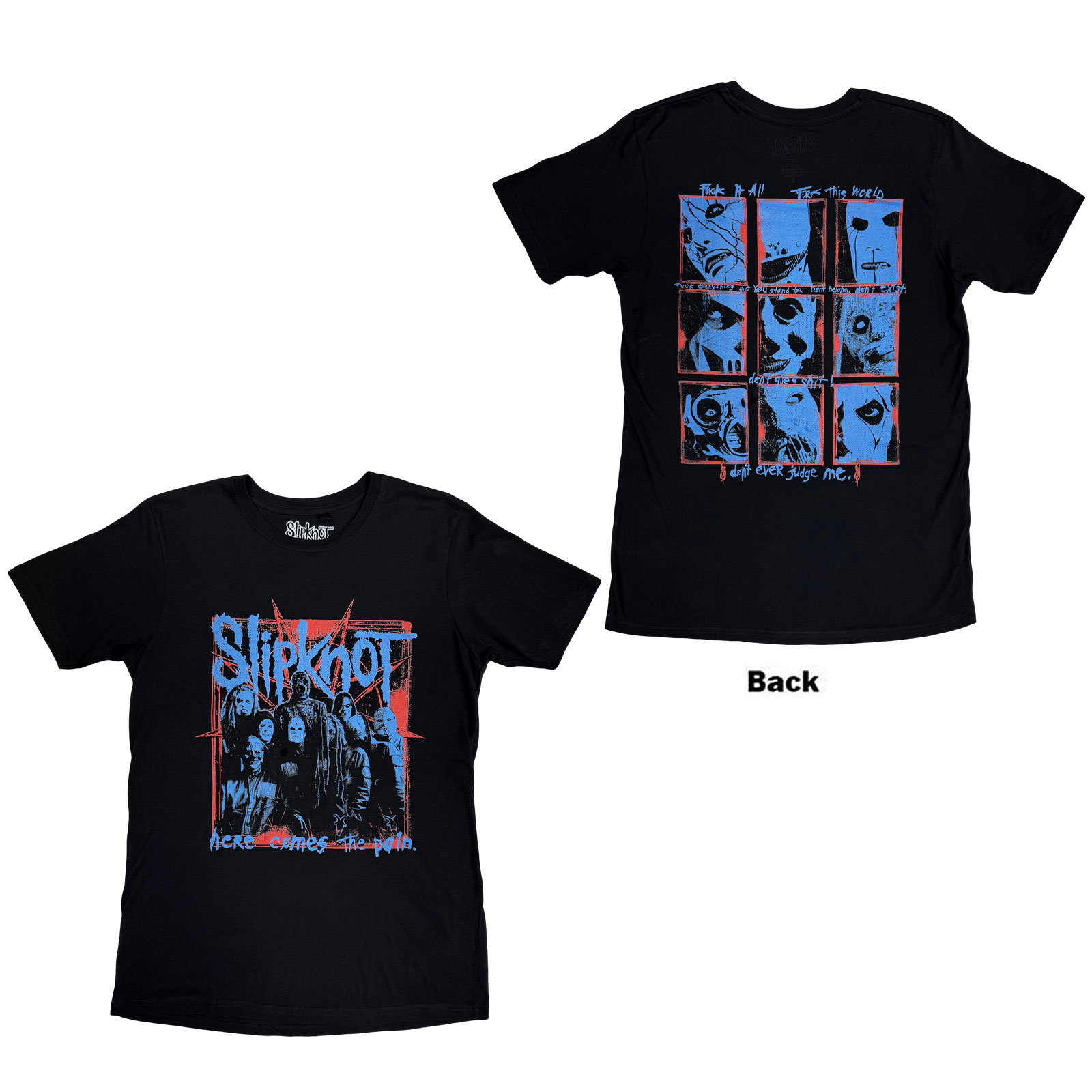 Tričko Slipknot - Here Comes The Pain, Unisex,Čierna,XXL