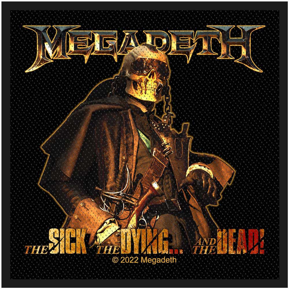 Nažehlovačka Megadeth - The Sick, The Dying And The Dead