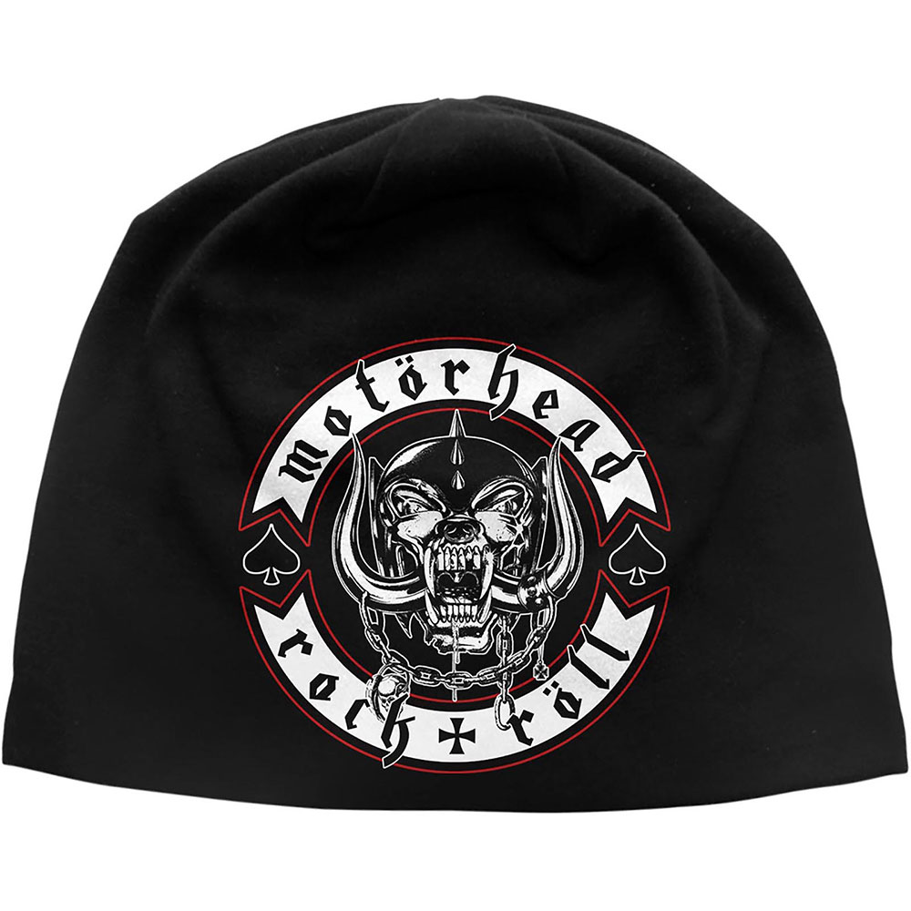 Čapica Motörhead - Biker Badge, Unisex,Čierna,Univerzálna