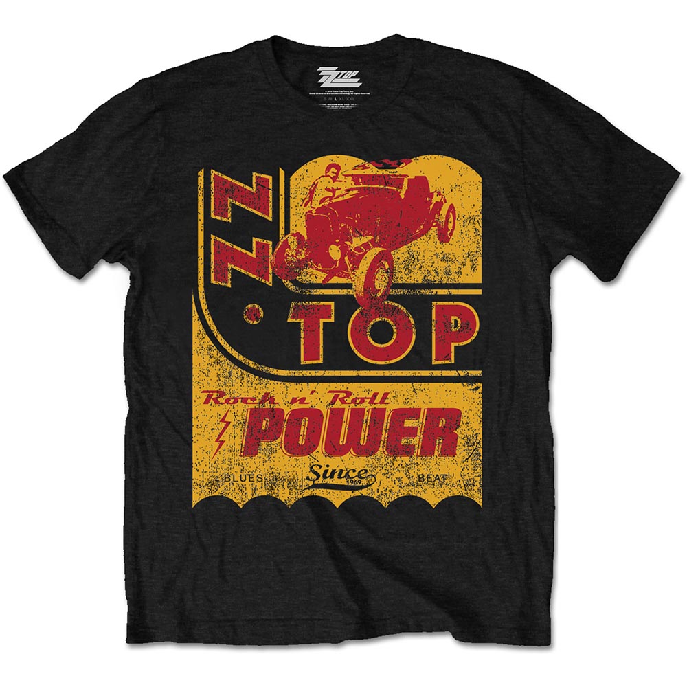 Tričko ZZ Top - Speed Oil, Unisex,Čierna,M