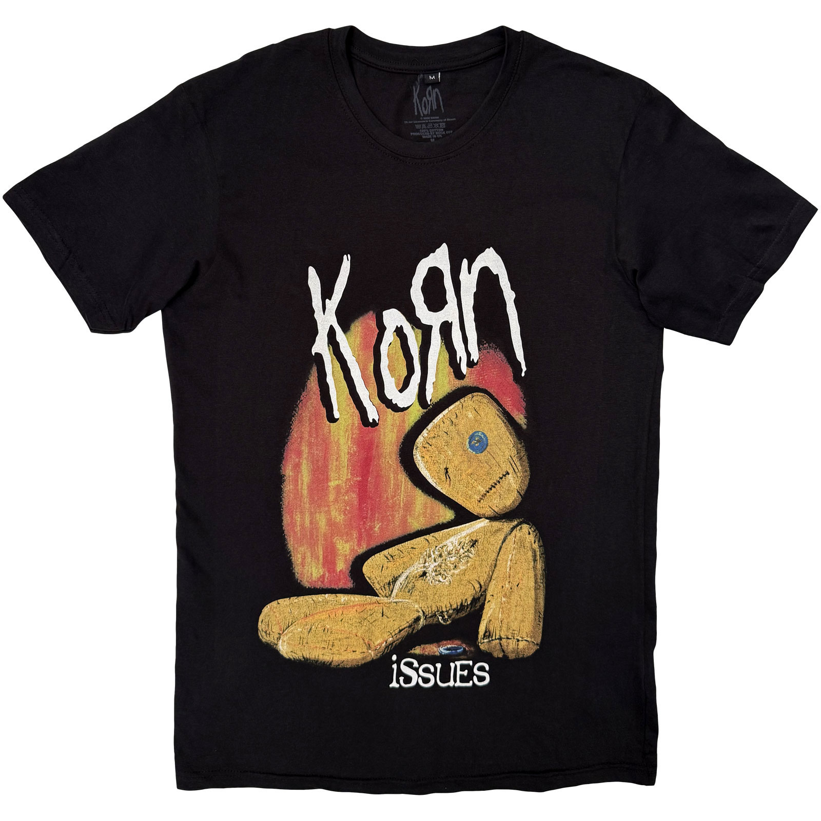 Tričko Korn - Issues, Unisex,Čierna,XXL