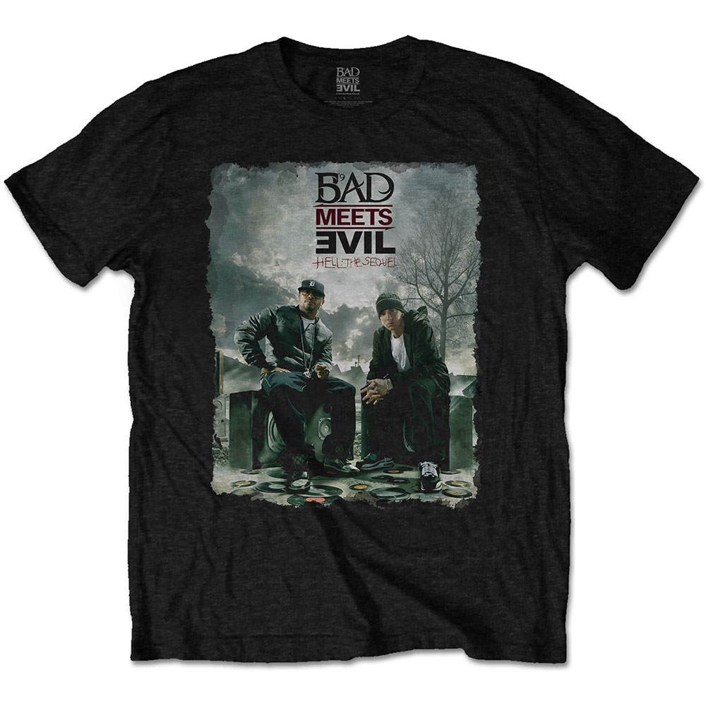 Tričko Bad Meets Evil - Burnt, Unisex,Čierna,XXL