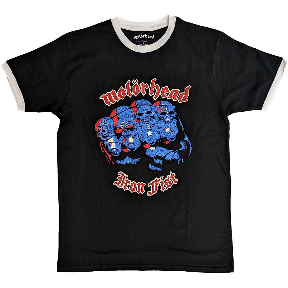 Tričko Motörhead - Iron Fist, Unisex,Čierna,XXL