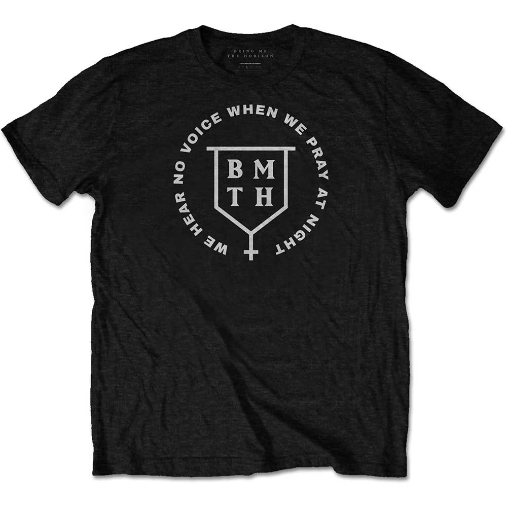 Tričko Bring me the horizon - No Voice, Unisex,Čierna,XXL