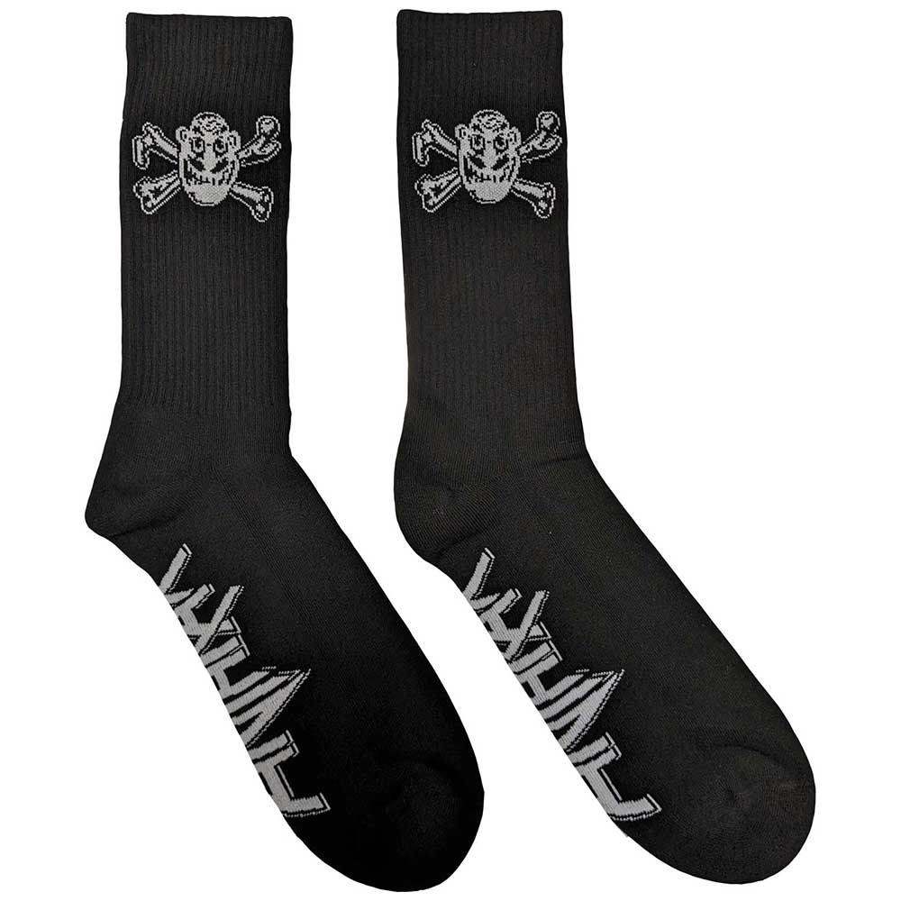 Ponožky Anthrax - Not Man, Unisex,Čierna,UK 7 - 11