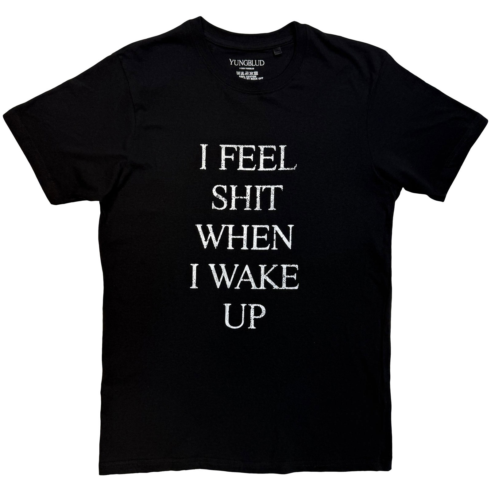 Tričko Yungblud - I Feel Like Shit, Unisex,Čierna,XXL