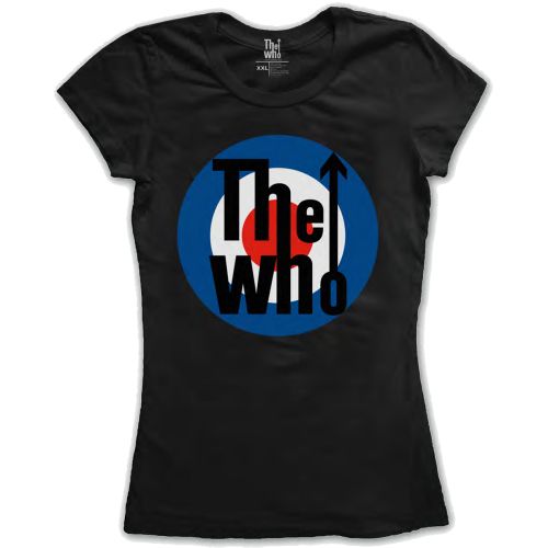 Tričko The Who - Target Classic, Žena,Čierna,XL