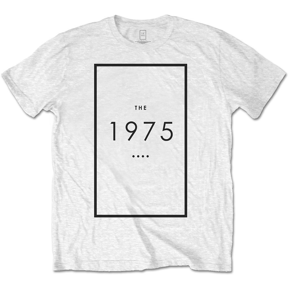 Tričko The 1975 - Original Logo, Unisex,Biela,XXL