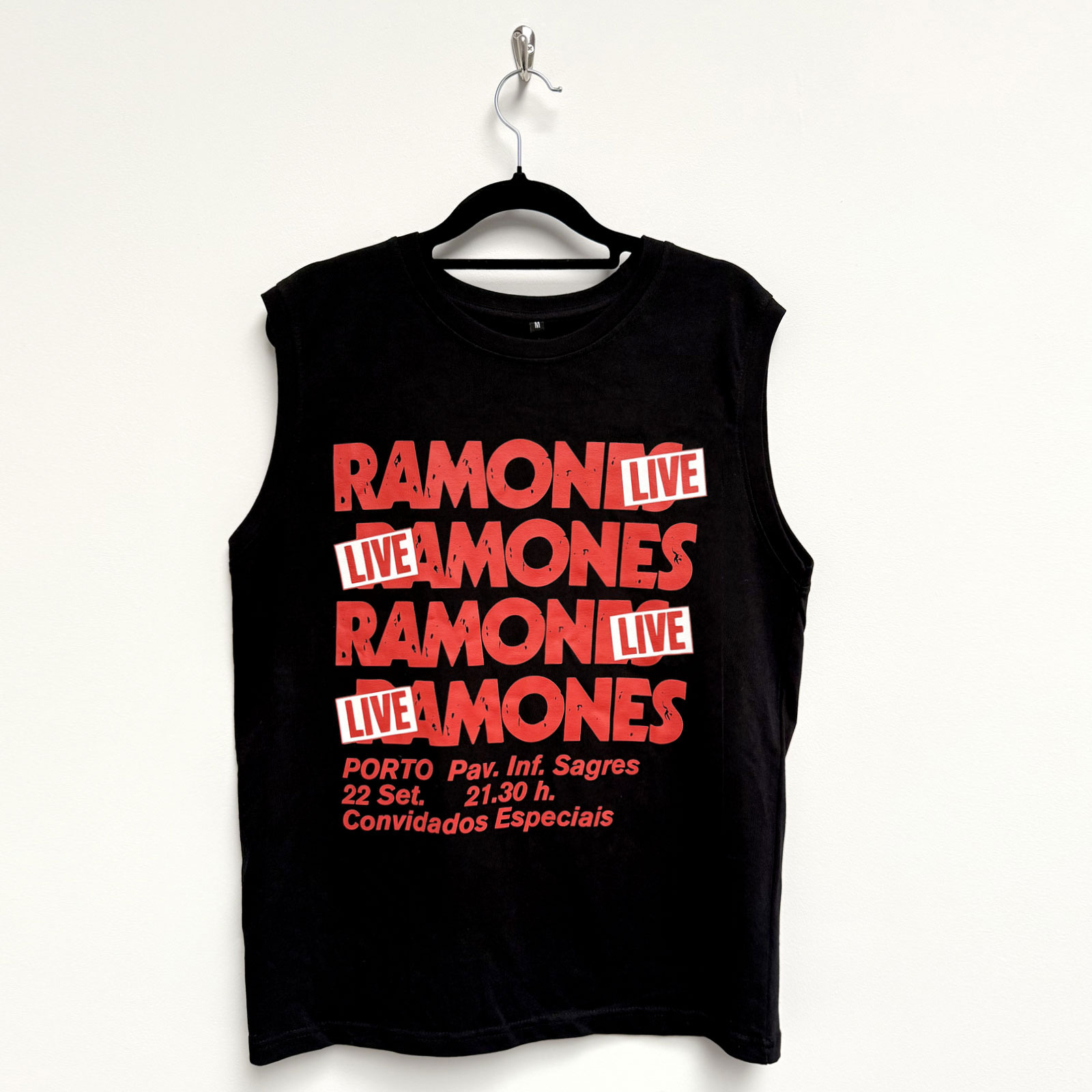 Tielko Ramones - Concert, Unisex,Čierna,XXL