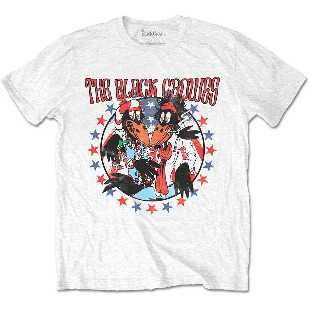 Tričko The Black Crowes - Americana, Unisex,Biela,XXL