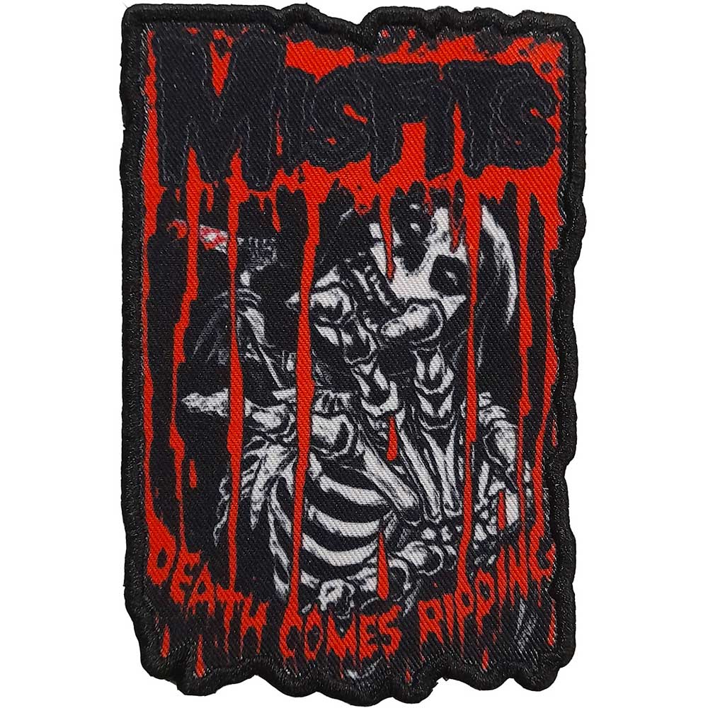 Nažehlovačka Misfits - Death Comes Ripping