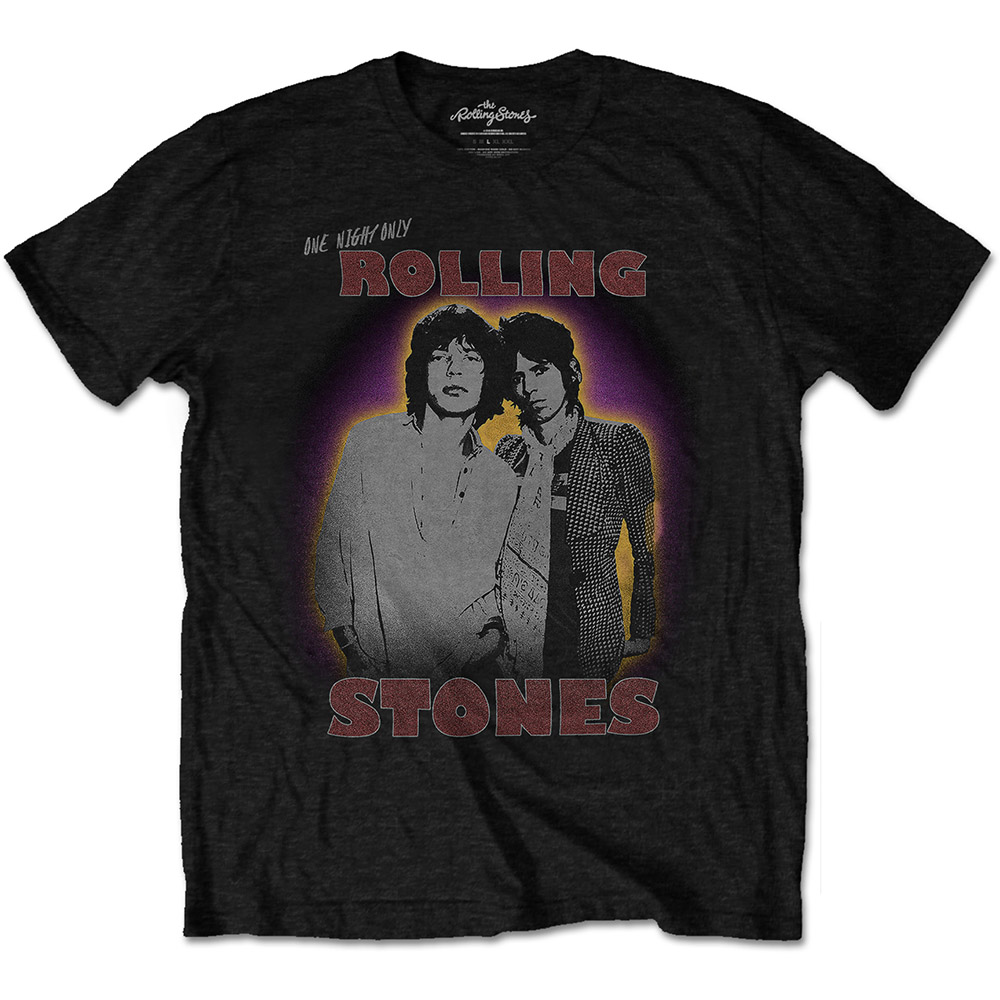 Tričko The Rolling Stones - Mick & Keith, Unisex,Čierna,XL