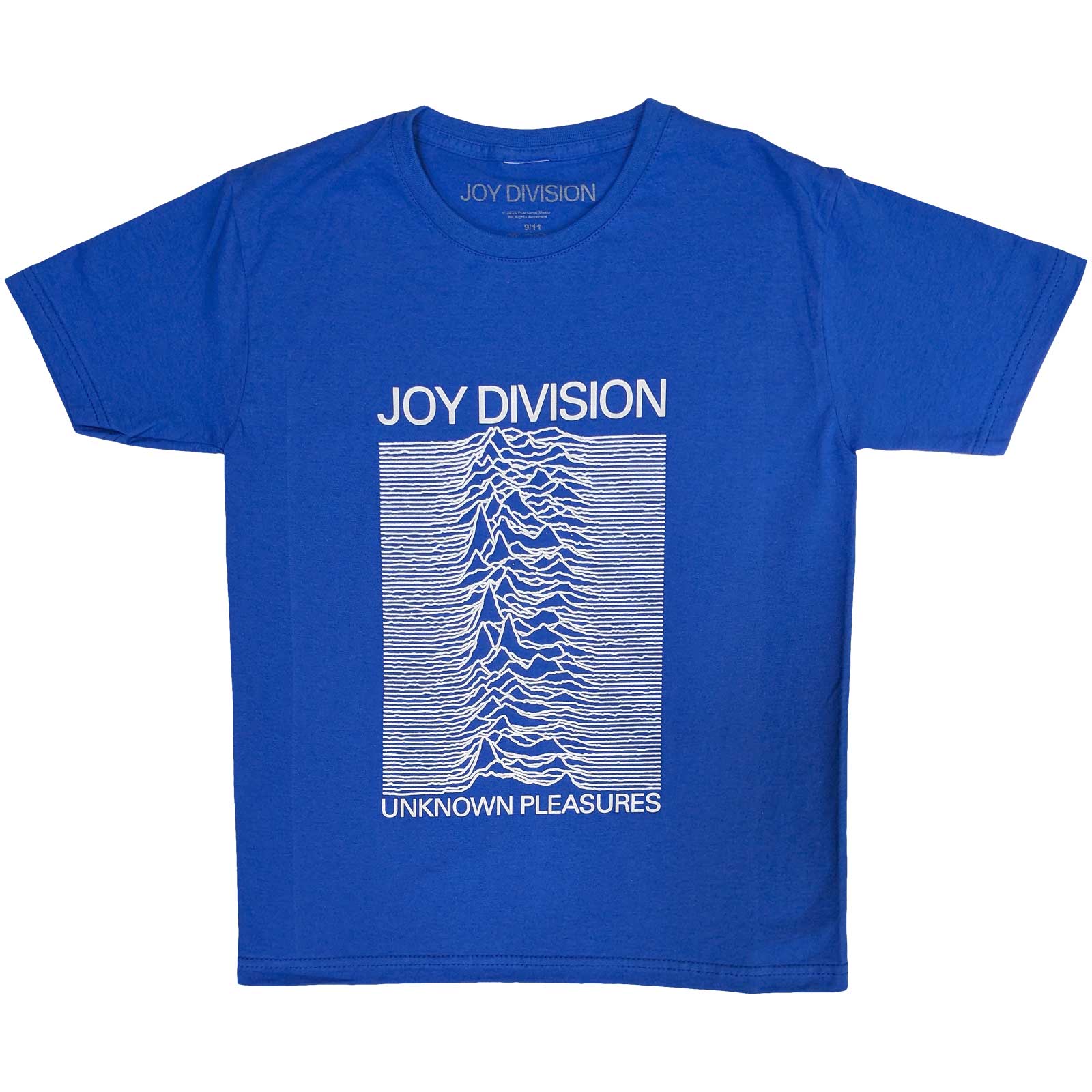 Tričko Joy Division - Unknown Pleasures, Dieťa,Modrá,12 – 14 rokov