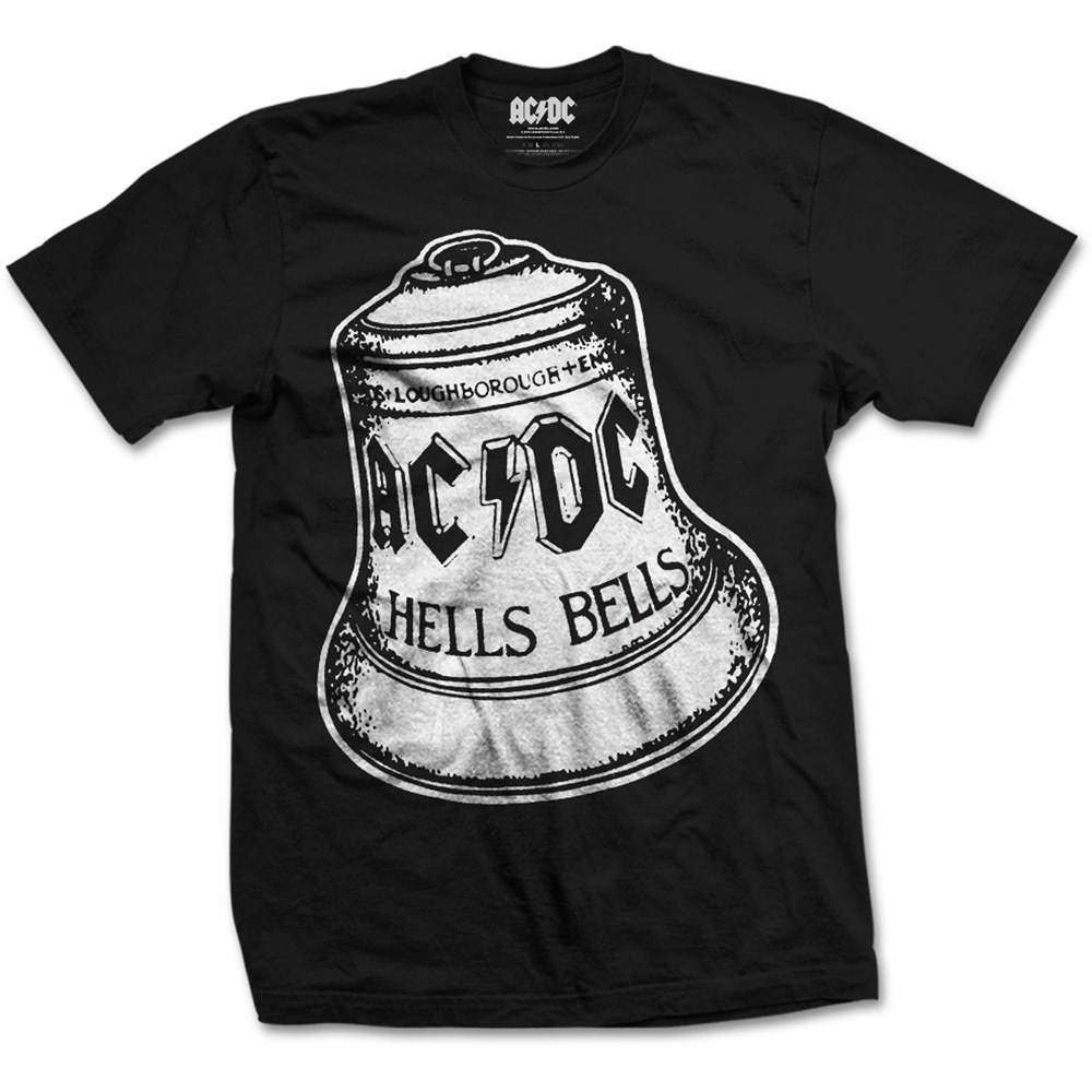 Tričko AC/DC - Hells Bells, Unisex,Čierna,XXL