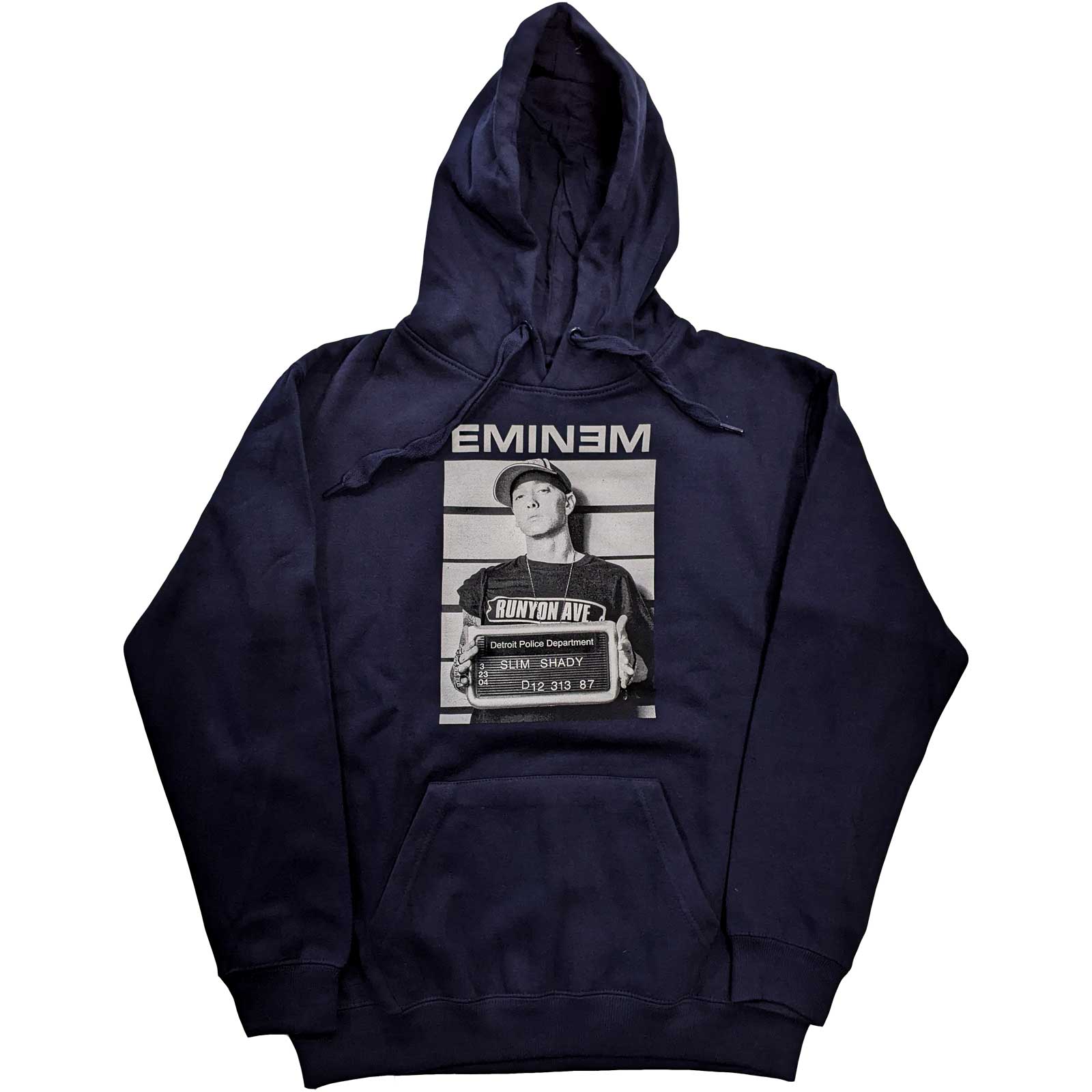 Mikina Eminem - Arrest, Unisex,Modrá,XXL