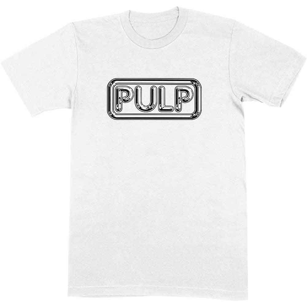 Tričko Pulp - Different Class Logo, Unisex,Biela,XXL