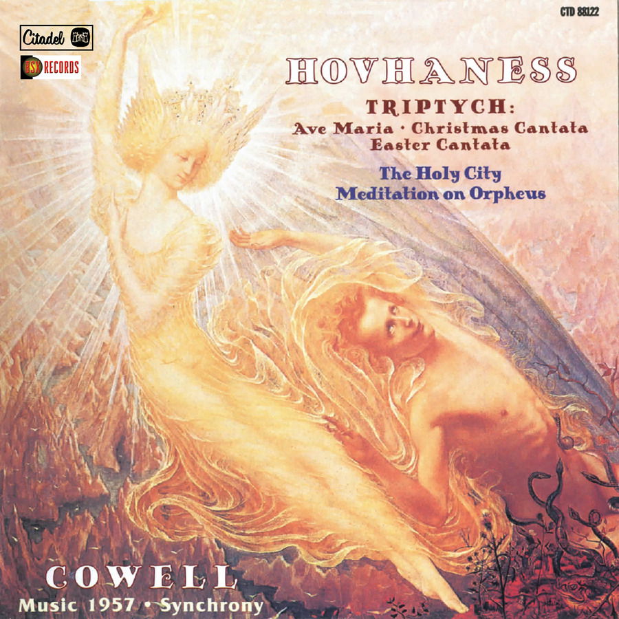 CD Alan Hovhaness - TRIPTYCH, THE HOLY CITY, MEDITATION ON ORPHEUS