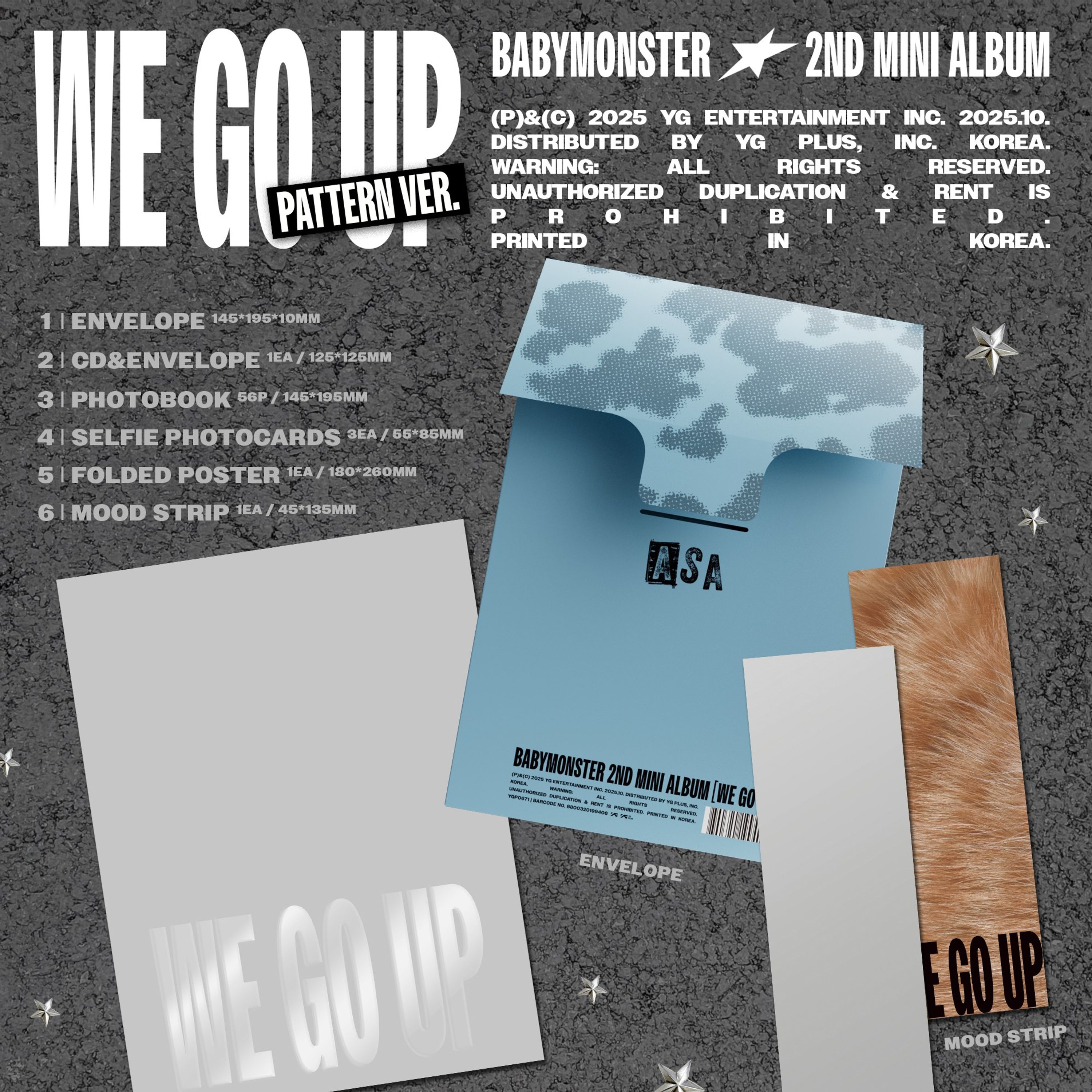CD Babymonster - We Go Up / PHARITA VERSION