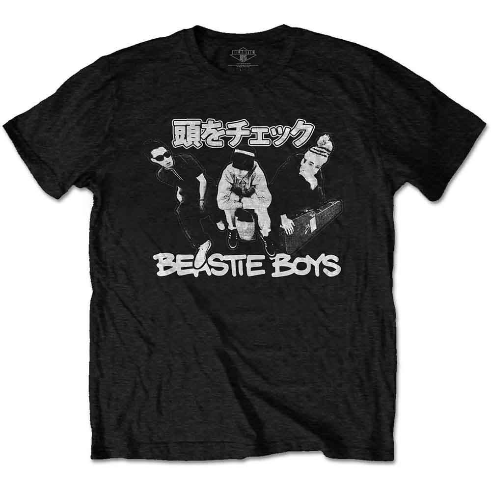 Tričko Beastie Boys - Check Your Head Japanese, Unisex,Čierna,XXL