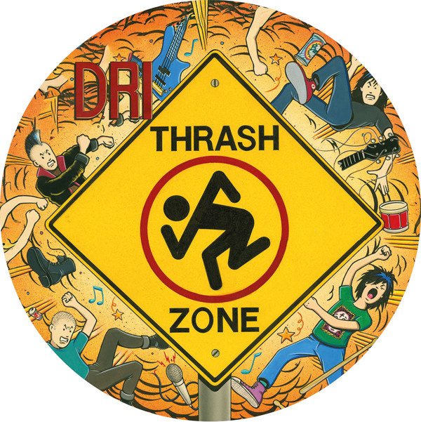 Vinyl Dirty Rotten Imbeciles - Thrash Zone (Picture LP)