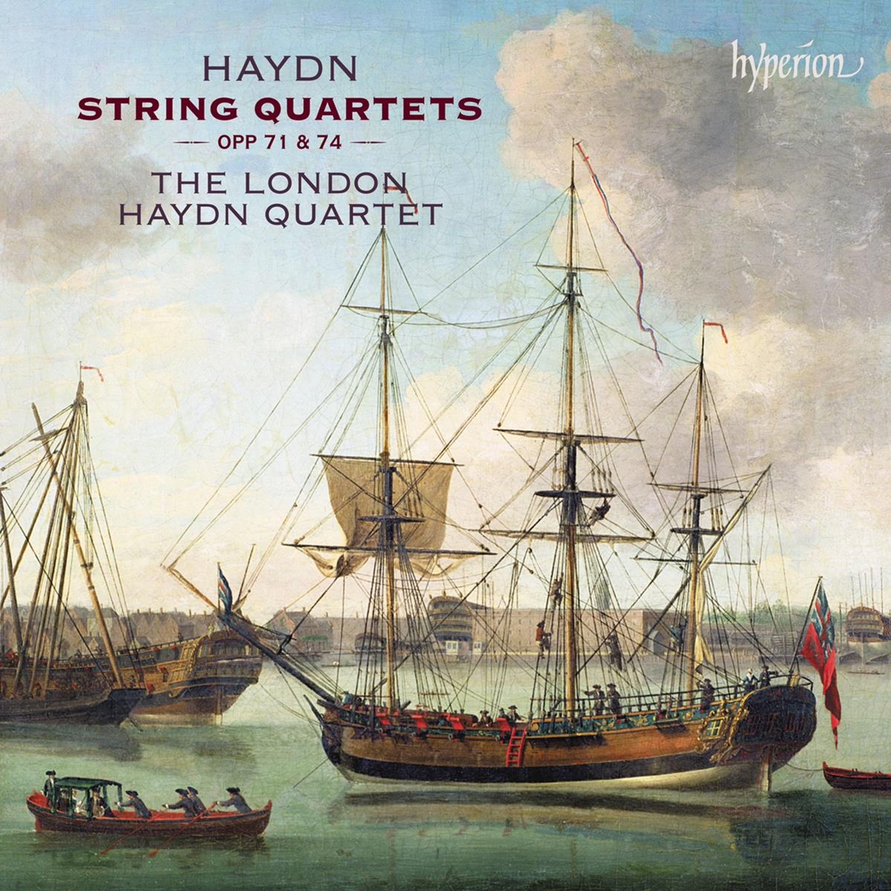 CD The London Haydn Quartet - HAYDN: STRING QUARTETS OP. 71 & 74