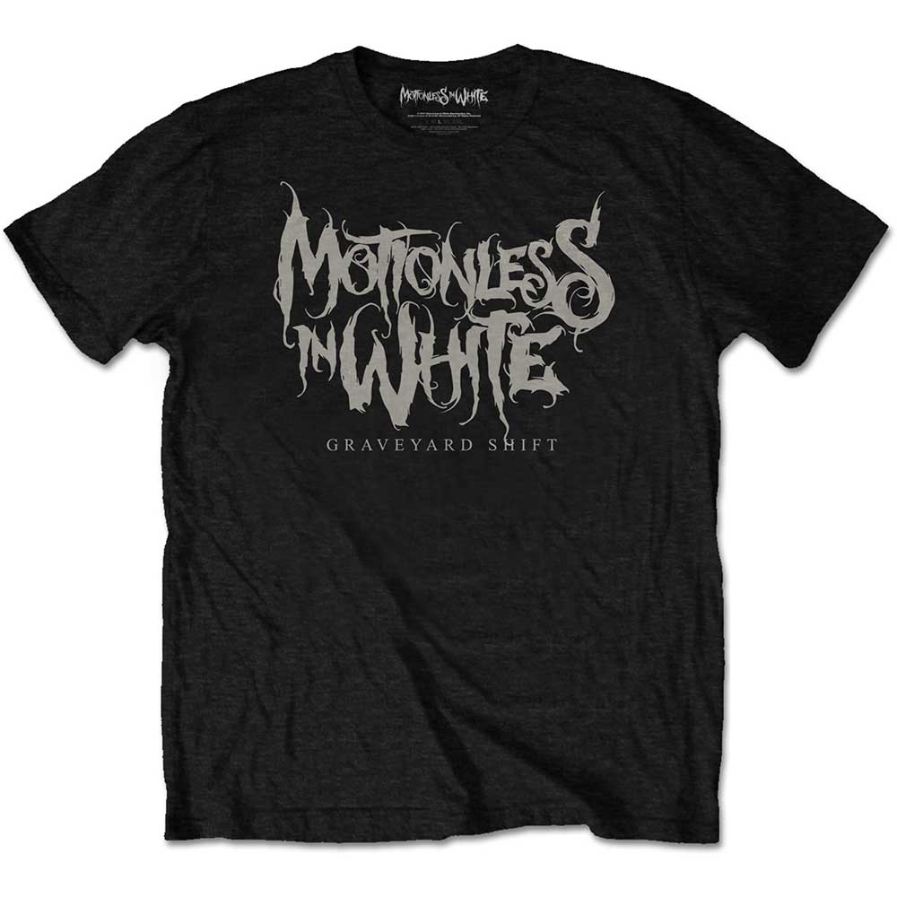 Tričko Motionless in White - Graveyard Shift, Unisex,Čierna,XXL
