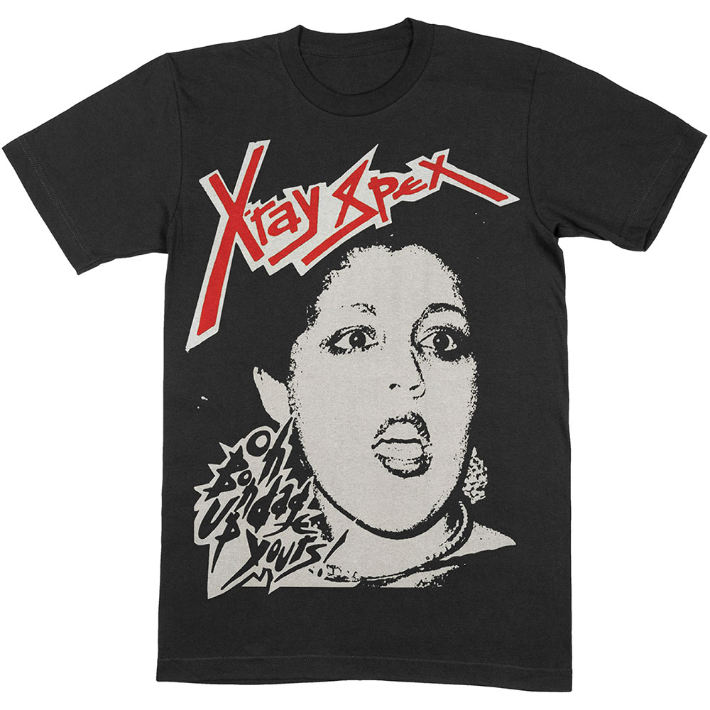 Tričko X-Ray Spex - Oh Bondage, Unisex,Čierna,XXL
