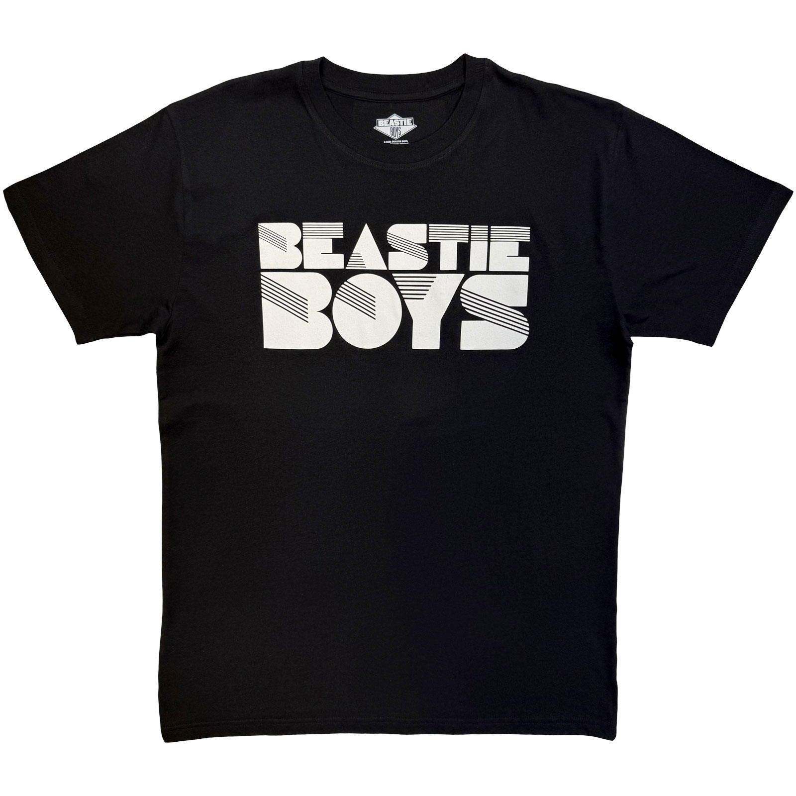 Tričko Beastie Boys - Stripes Logo Mono, Unisex,Čierna,XXL