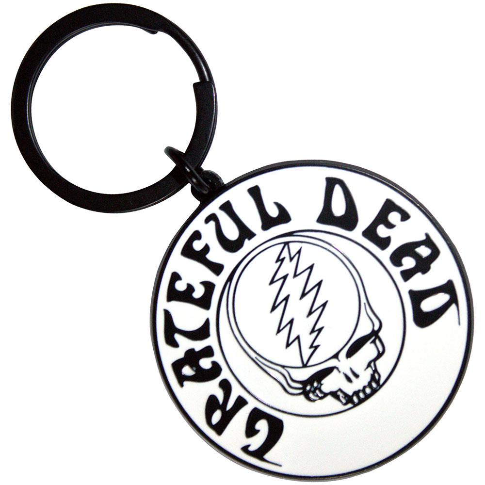 Kľúčenka Grateful Dead - Steal Your Face Mono Black
