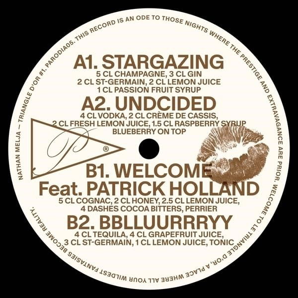 Vinyl Nathan Melja - TRIANGLE D'OR PART 1