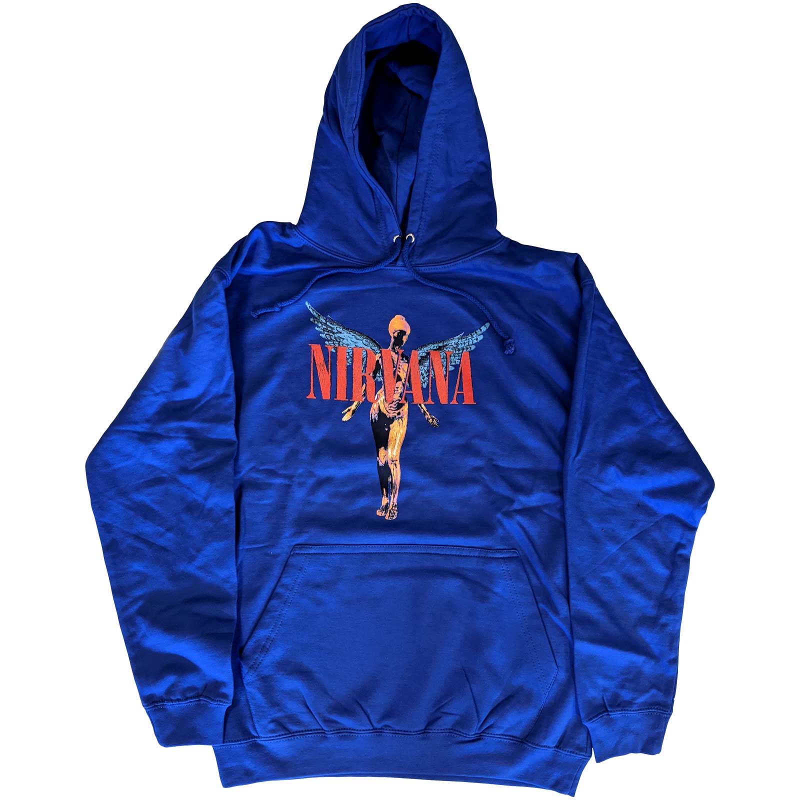 Mikina Nirvana - Angelic, Unisex,Modrá,XXL