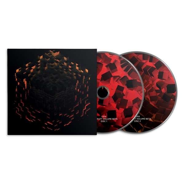 CD C418 - MINECRAFT VOLUME BETA (RED/ORANGE/YELLOW SPLATTER)