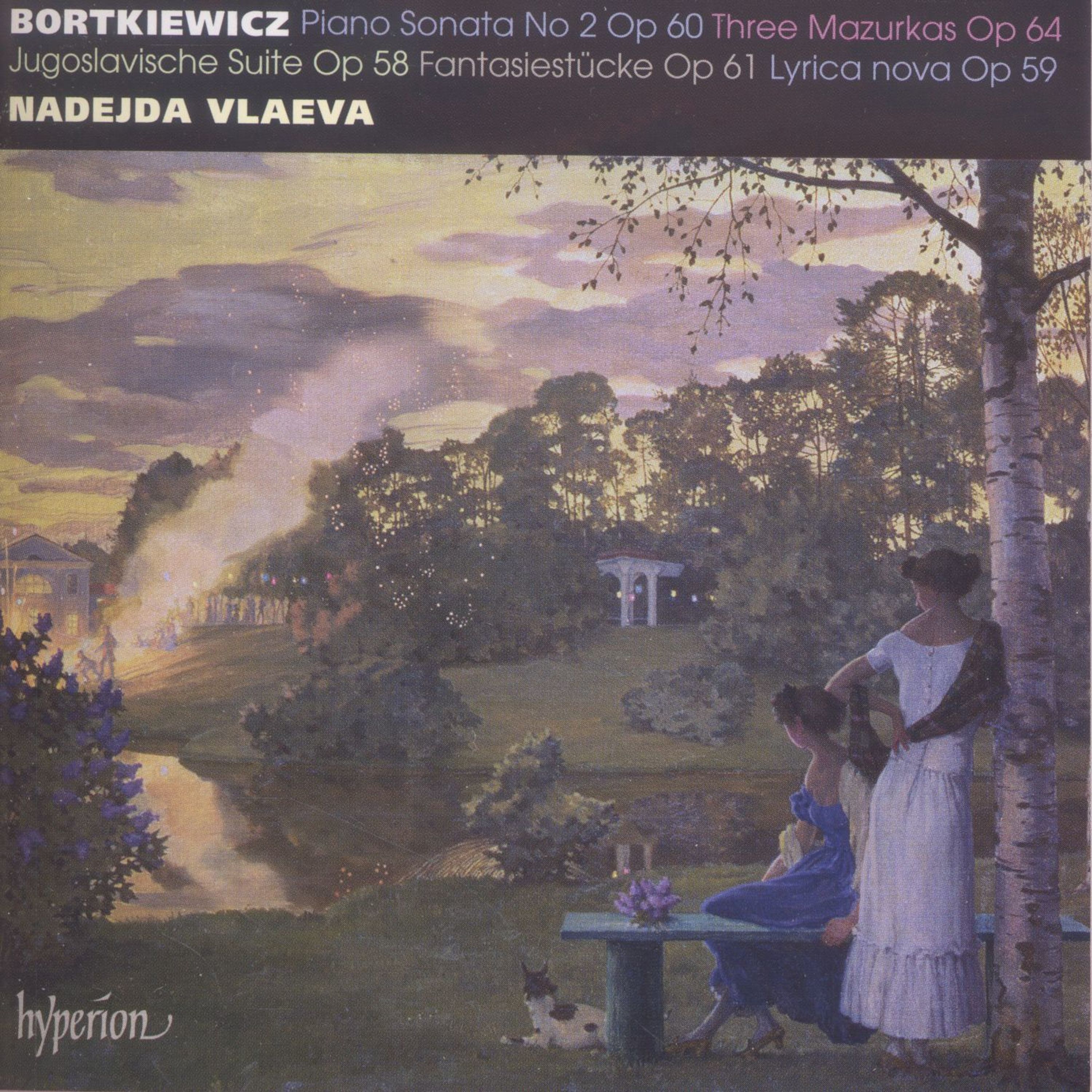CD Nadejda Vlaeva - BORTKIEWICZ: PIANO SONATA NO. 2 & OTHER WORKS