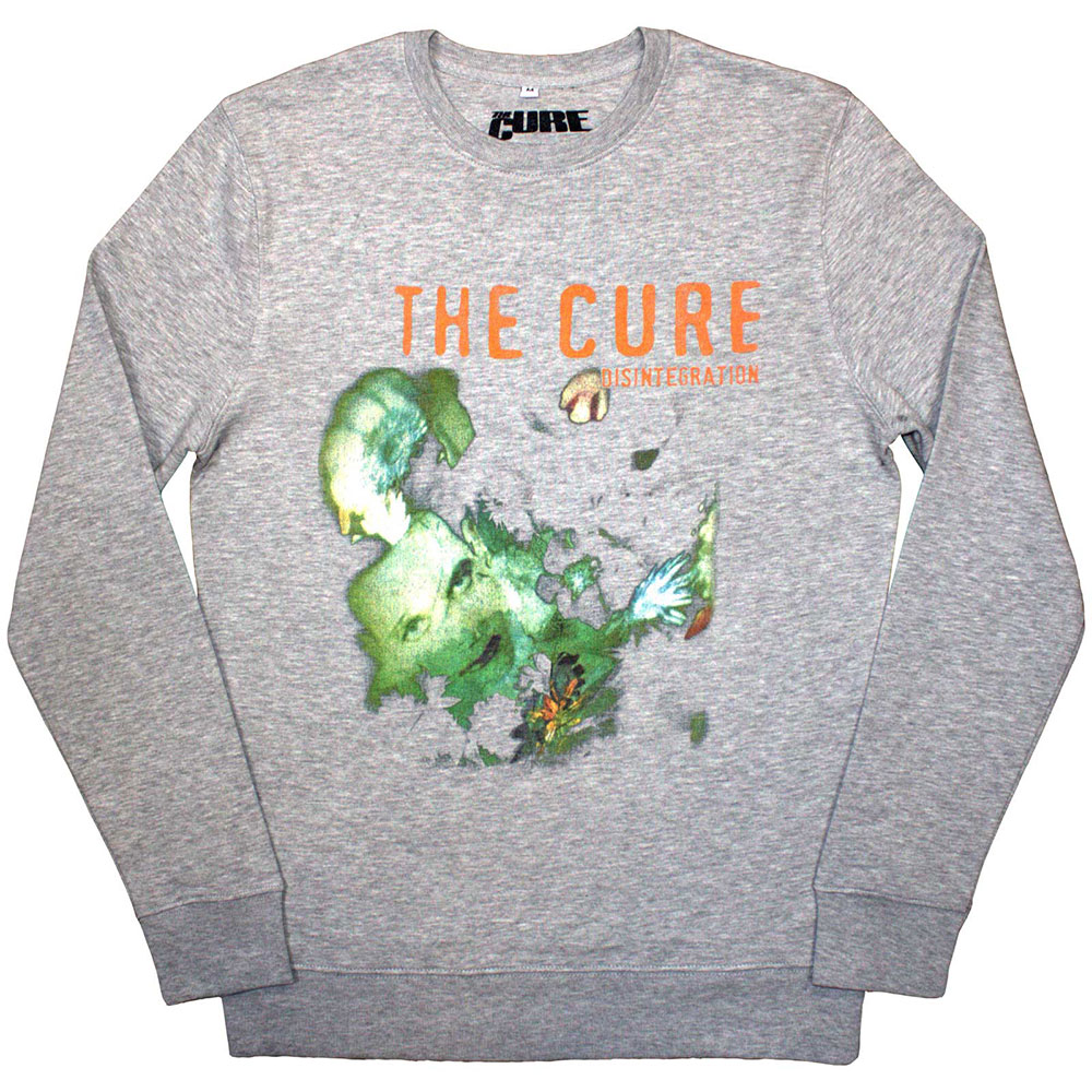 Crewneck The Cure - Disintegration, Unisex,Šedá,XXL