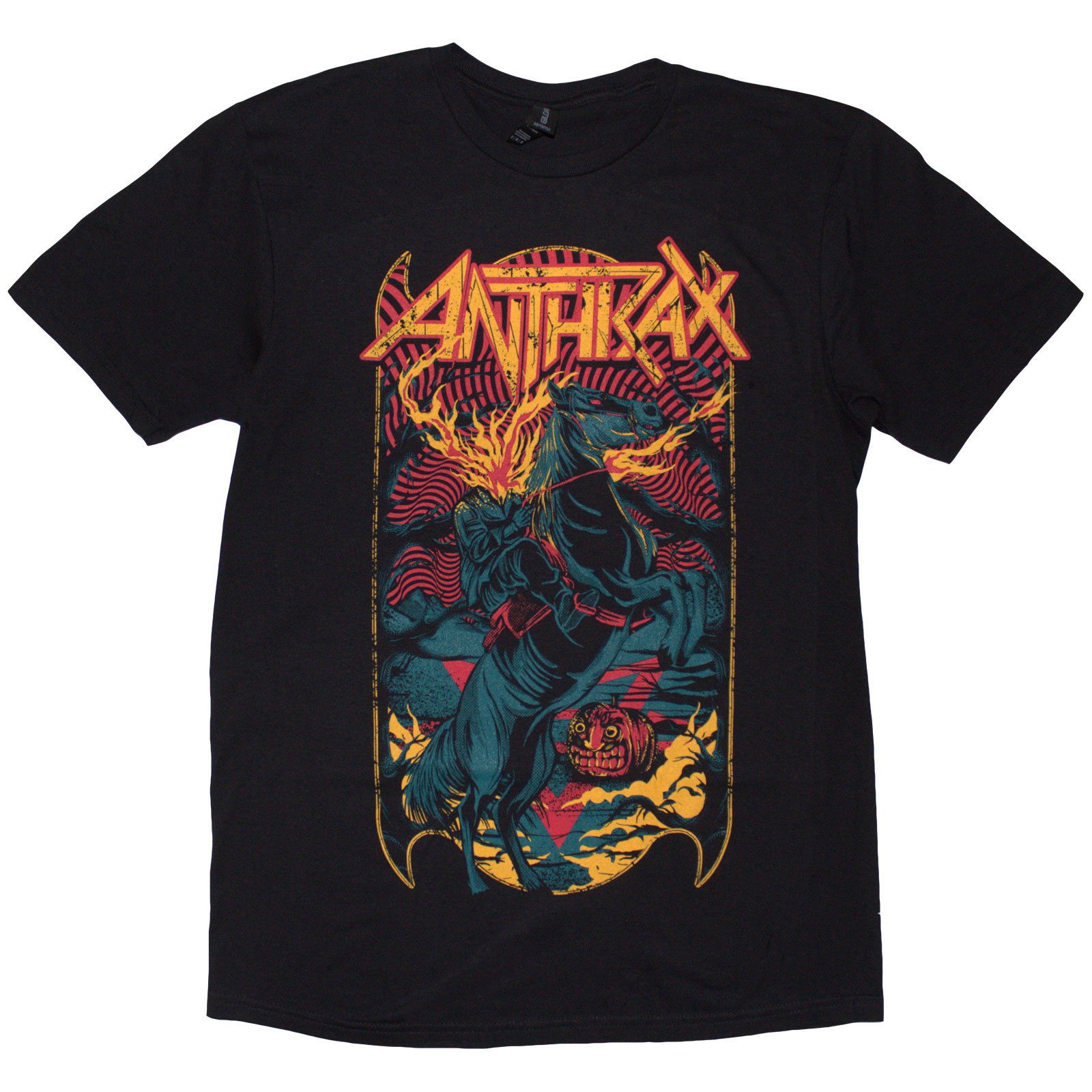 Tričko Anthrax - Headless Horseman, Unisex,Čierna,XL