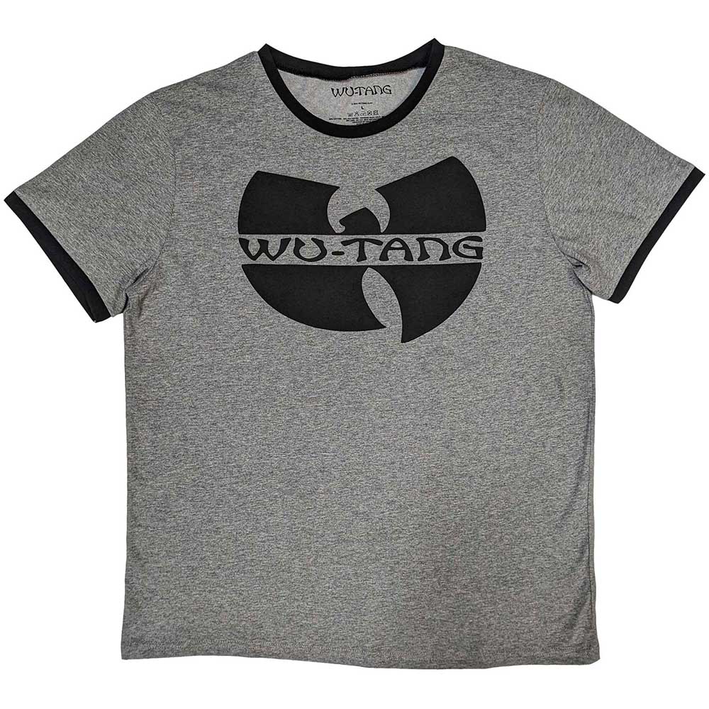 Tričko Wu-Tang Clan - Logo, Unisex,Šedá,XXL